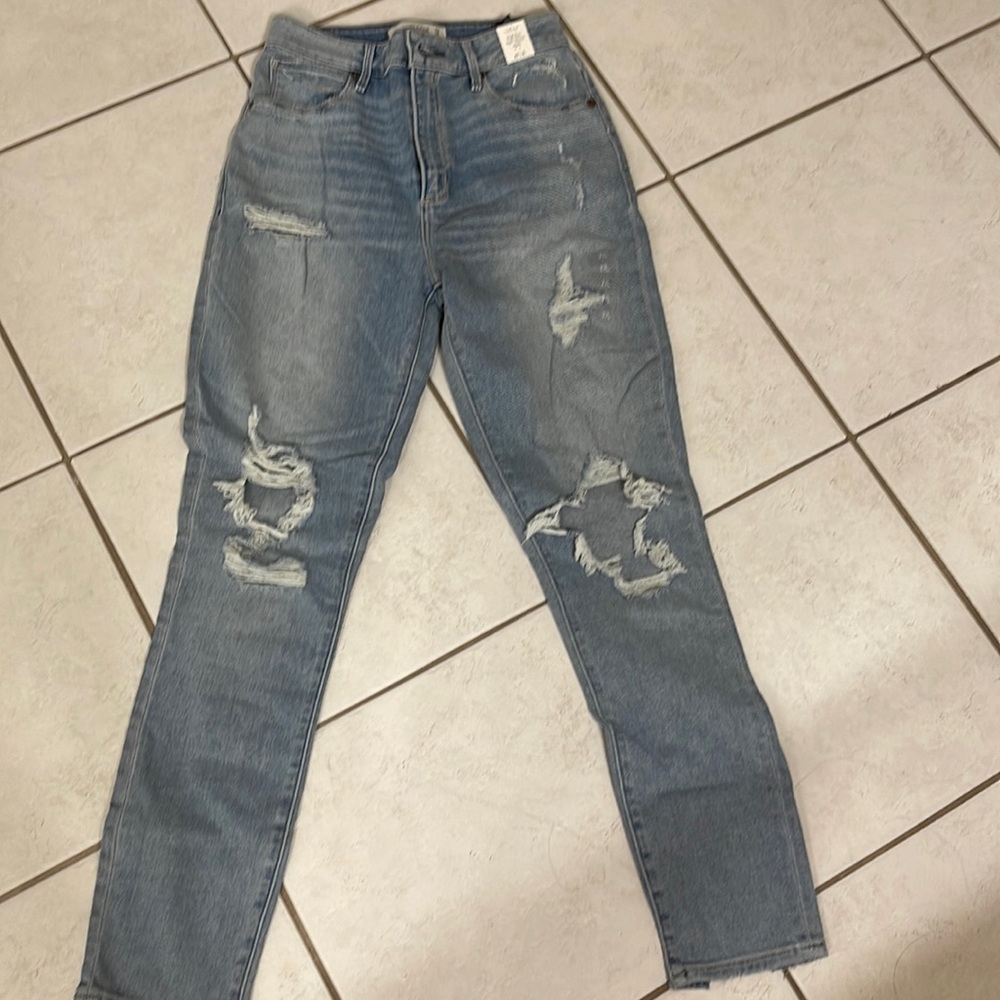 Curve love high rise super skinny ankle 27 /4 long